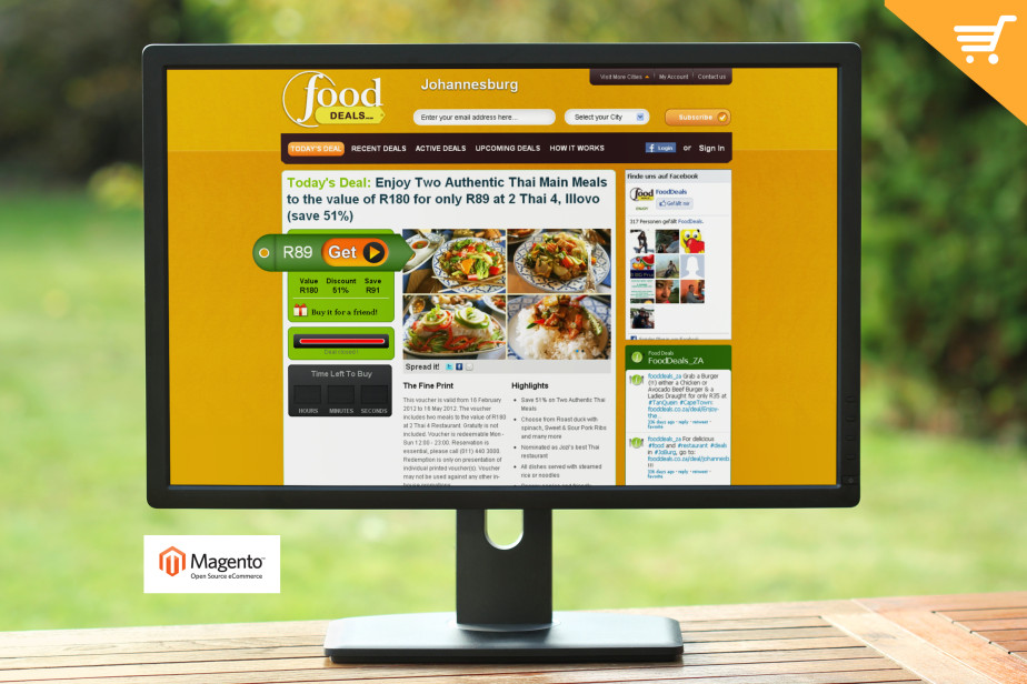 Food Deals - Group Buying Website