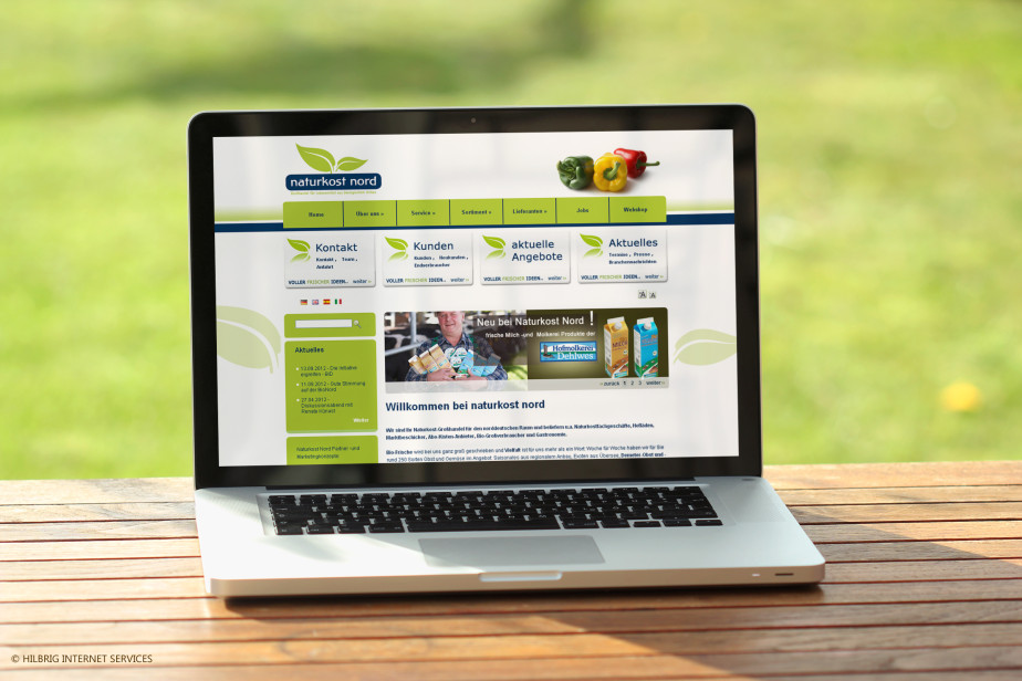 Screenshot Naturkost Nord