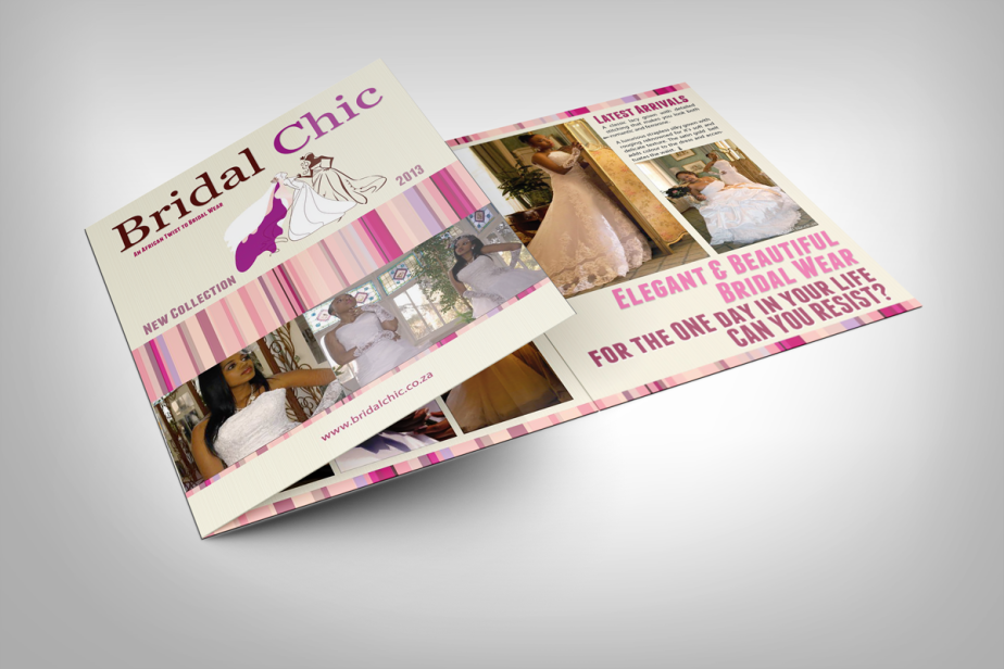 Tri-Fold Brochure - Bridal Chic